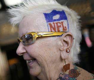 Das lustige Google Spiel football granny