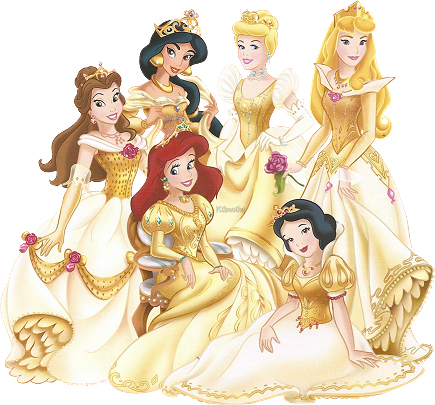 Disney Princess on Disney Princesses4