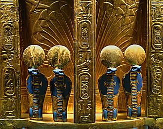 Golden Uraes Cobra Tutankhamun27s Throne