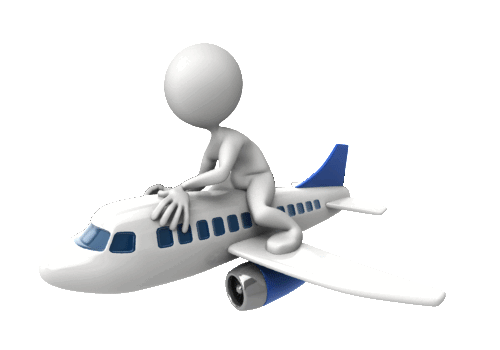 airplane passenger ride 500 clr 7148-1 2