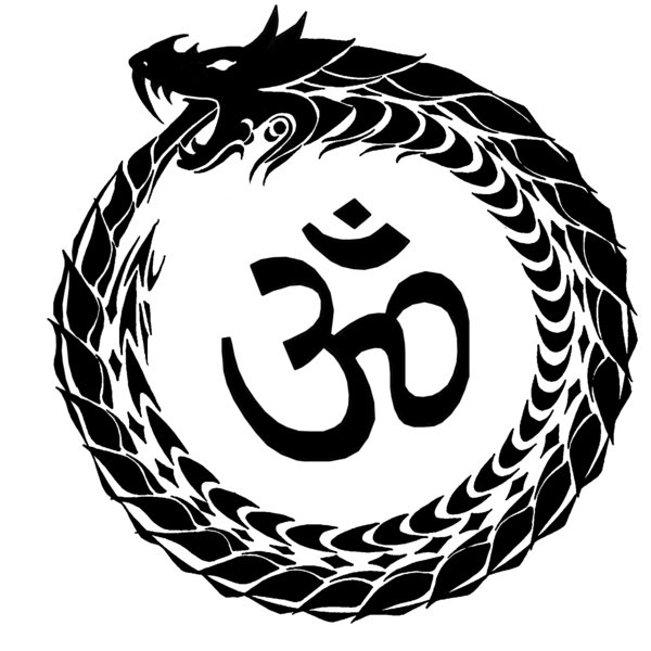 ouroboros and omkar by crookedwings