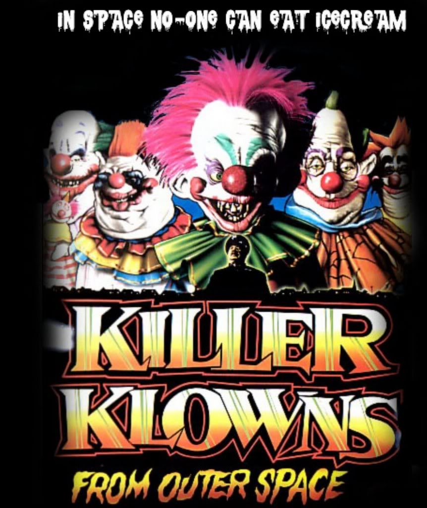 killer klowns from outer space movie pos