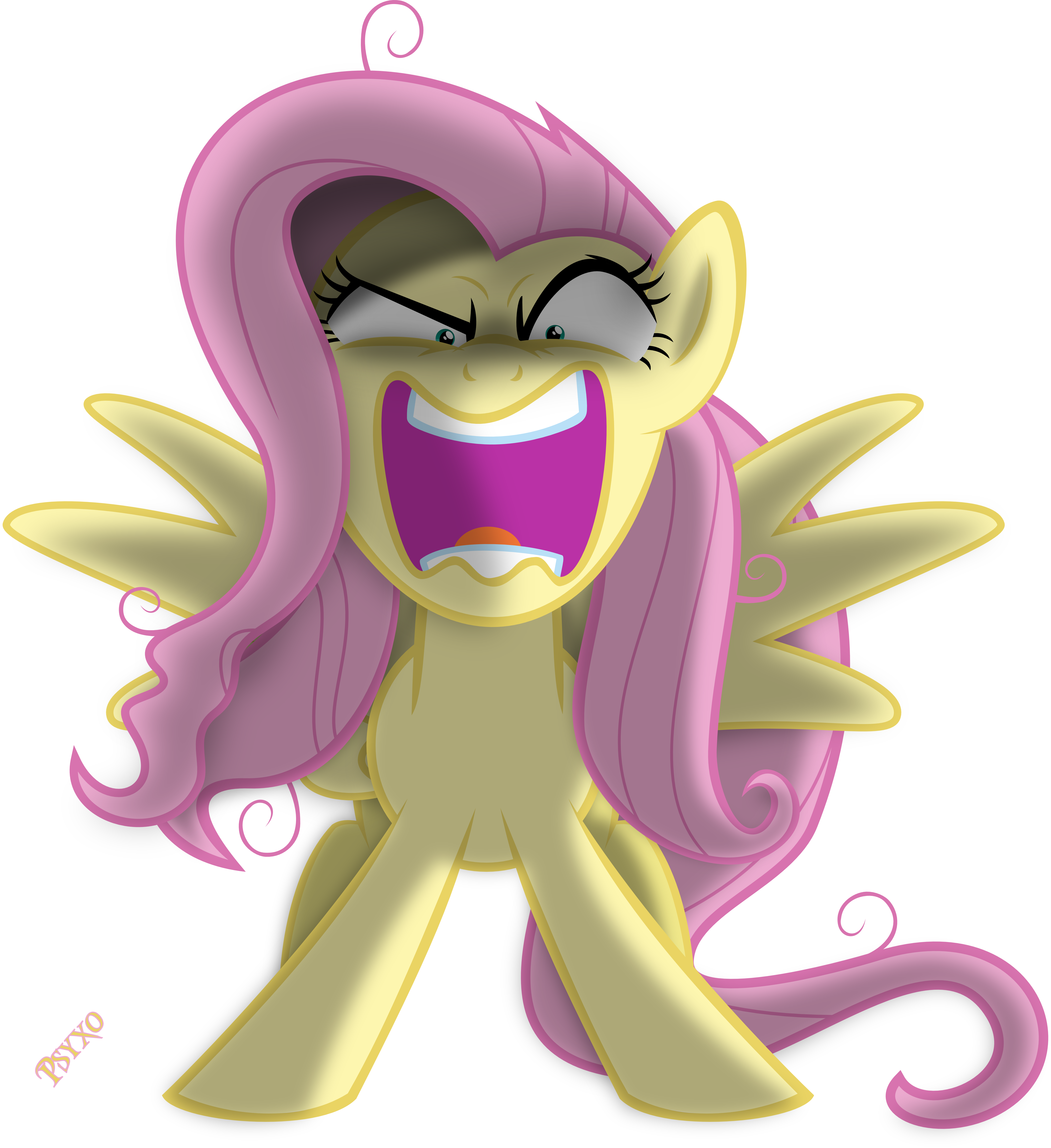 Poste ein Bild welches zeigt wie es dir gerade geht- Thread fluttershy flutterrage by psyxofthoros-d