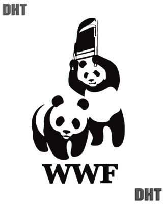 wwf wrestling pandas shirt large