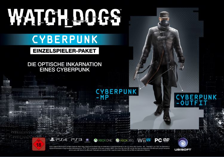 WatchDogs Cyberpunk GER USK. LXXXXXXX 