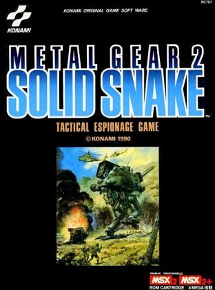 Metal Gear 2 Boxart