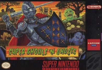 GhoulsSNES boxart