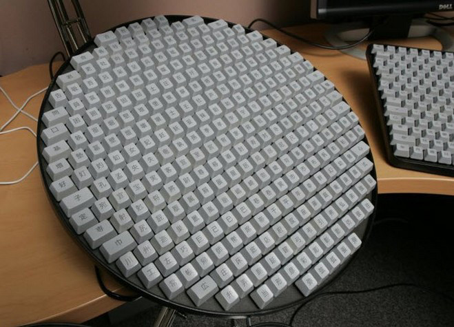 a chinese keyboard