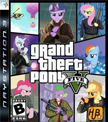grand theft pony v by slousberry-d5jkib2
