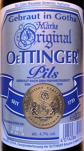 oettinger gotha pils