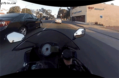 Motorrad-Fahrer-Head-camera-Riskant-uebe
