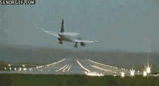 airplane takeoffs and landings gifs that