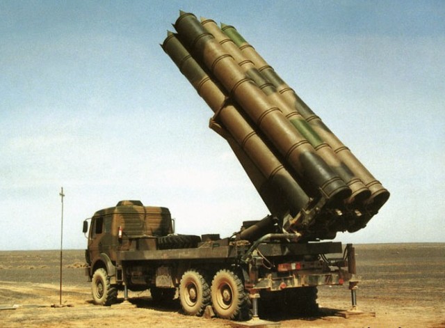 ws-1b truck multiple rocket launcher sys