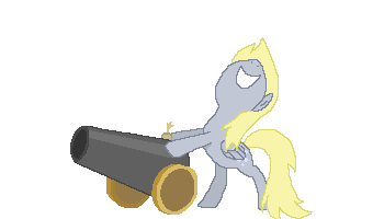 derpy  s muffin cannon by tomdantherock-