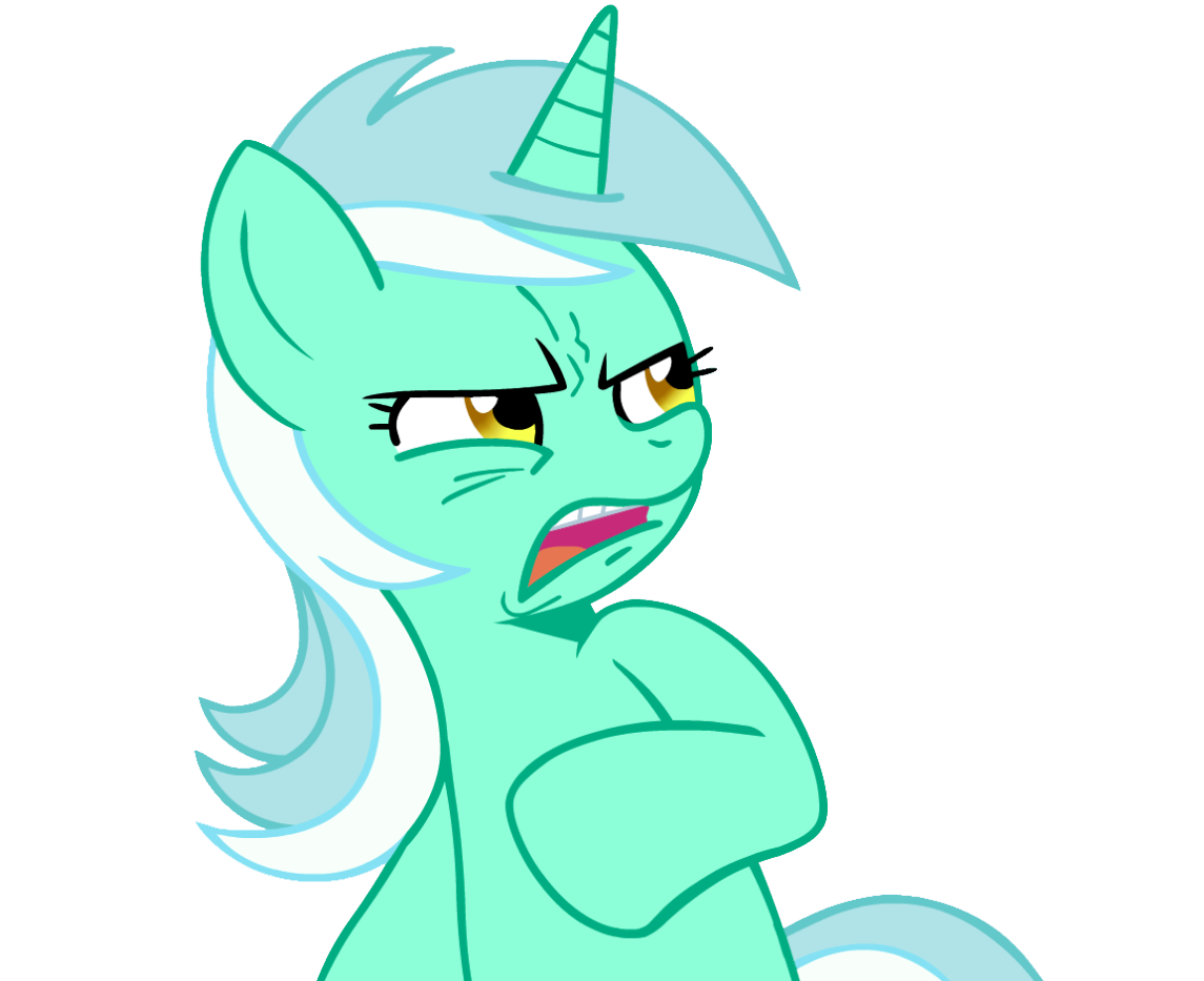 FANMADE Lyra in disgust
