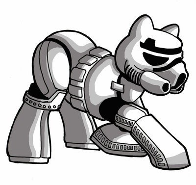 stormtrooper pony by clueless nu-d5orsxw