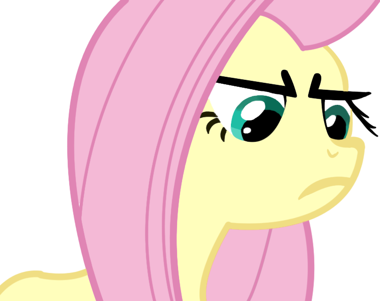 angry fluttershy by vecony-d4w1x9g