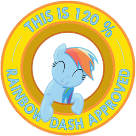 rainbow dash approved by ambris-d4bdn33