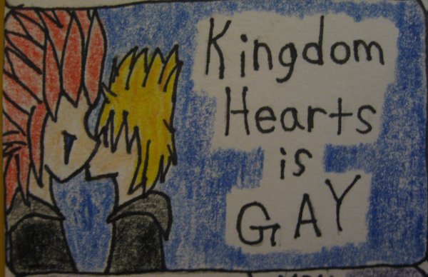 kingdom hearts is gay by ukevash