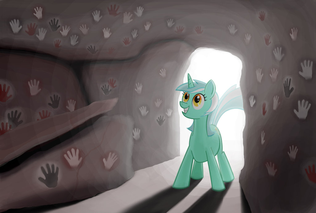 lyra and the cave of hands by sslug-d8g2