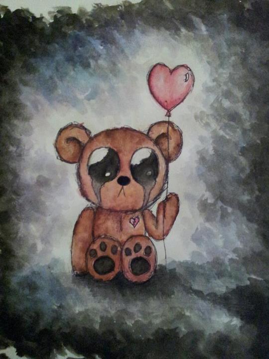 heartbroken bear by mecaitlin1993-d59ln9