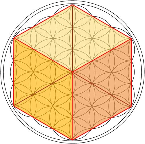 flower of life cube sml