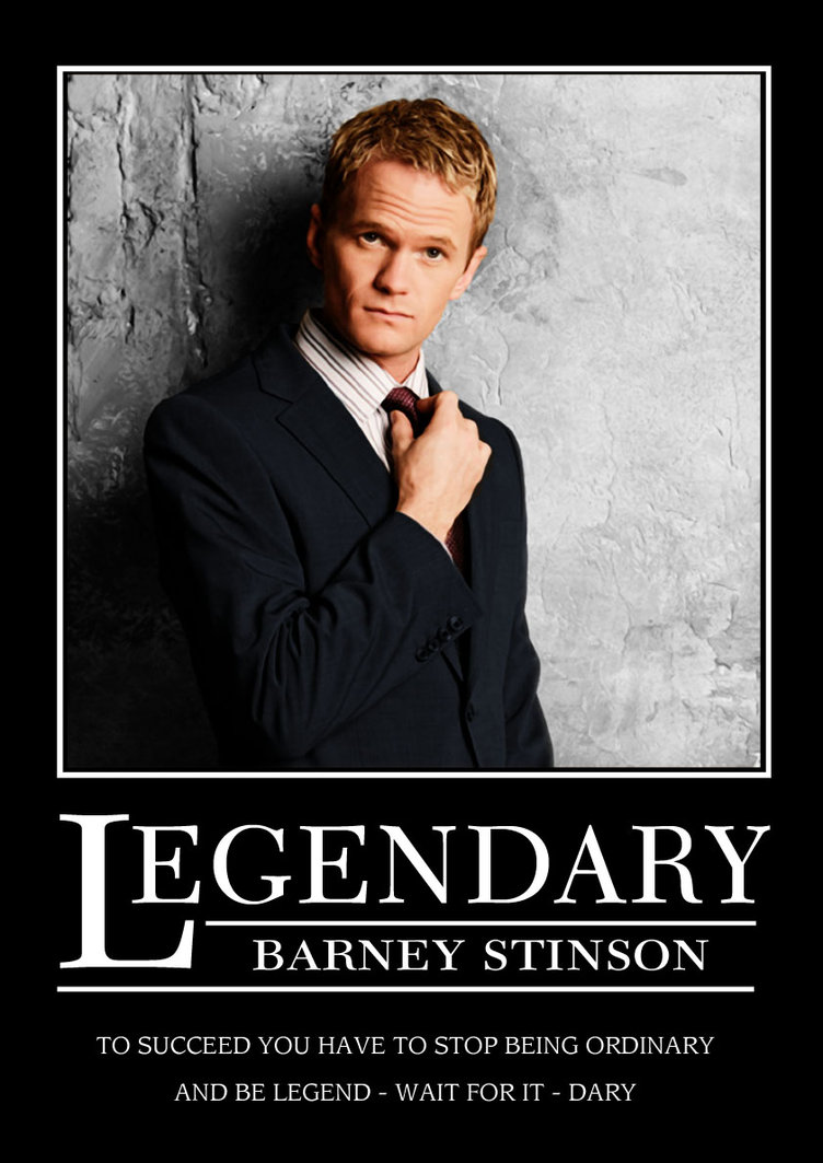 Legendary   Barney Stinson by SouthernDe