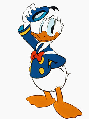 Donald Duck on Donald Duck Cinetext Crdisney