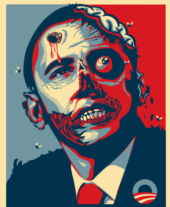 obama zombie by xxDinkMeekerxx-1