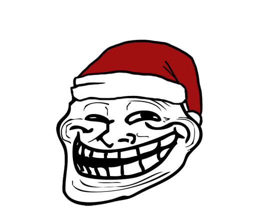 christmas troll face by w4terboy-d4iega8