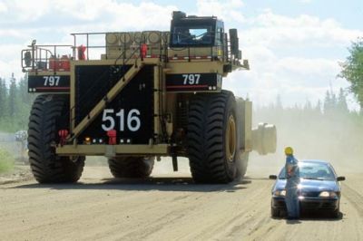 Riesentruck Riesen-Truck Caterpillar