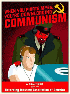 RIAA Communism Poster