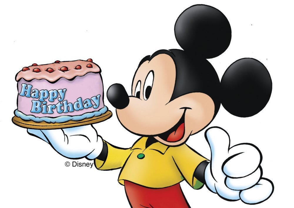 Micky maus happy birthday