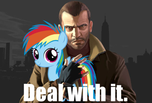 niko bellic deal with it by pewdiedash-d