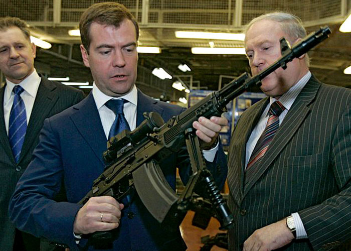 President Dmitry Medvedev AK-200