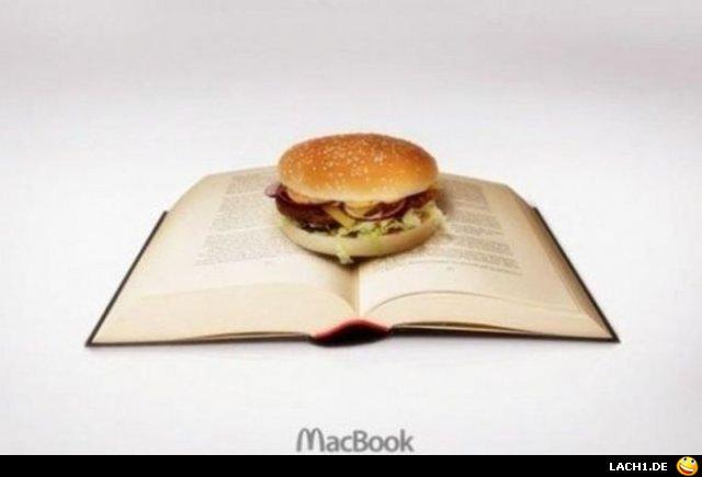 burger und buch macbook