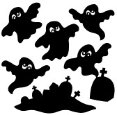 5450822-scary-geister-silhouettes-collec