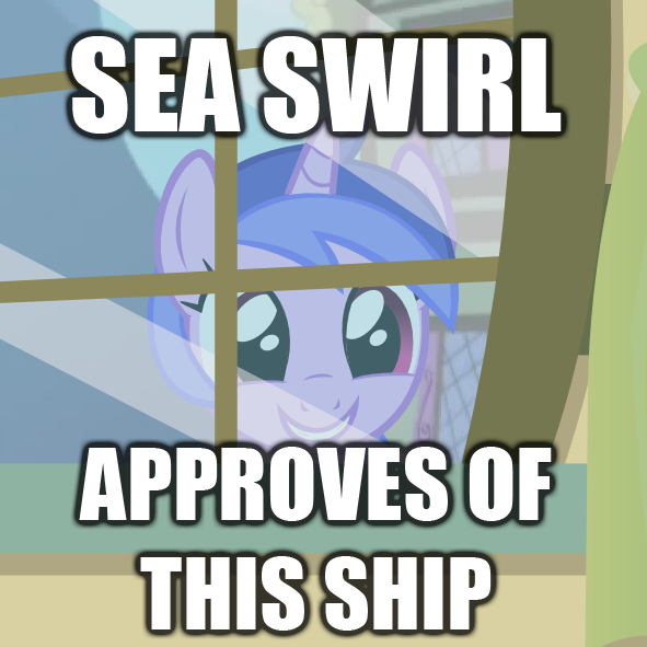  macro  sea swirl approves of this ship 
