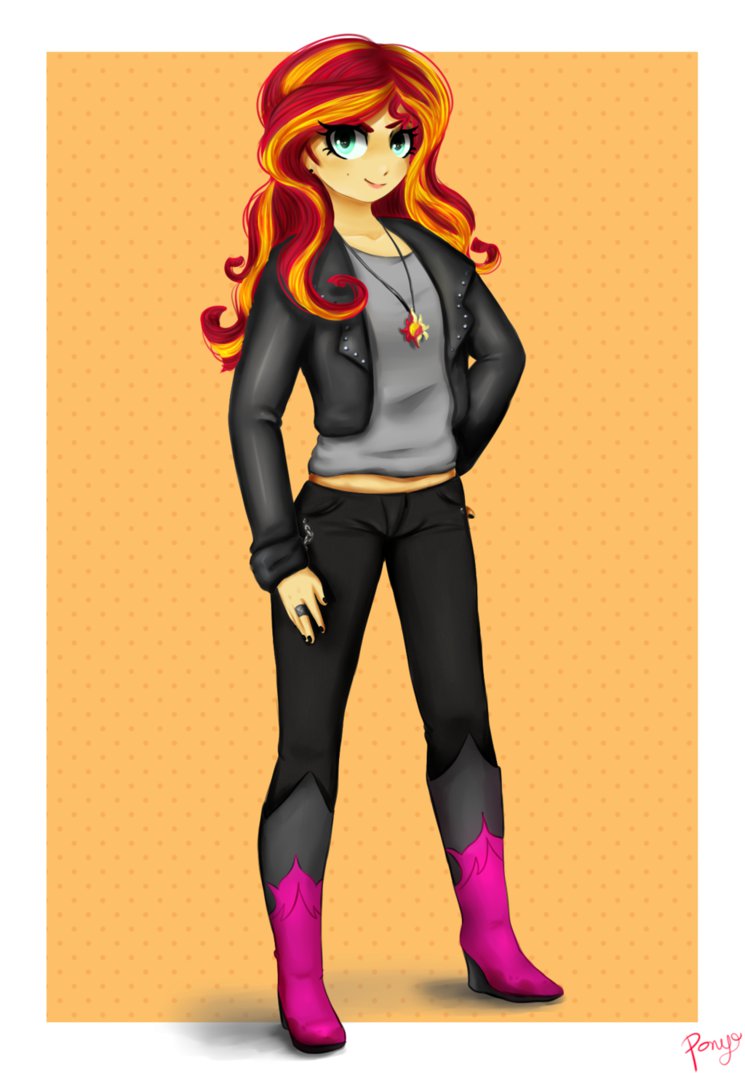 sunset shimmer by cosmicponye-d7sk3pd