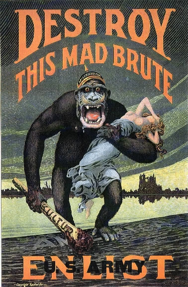 27Destroy this mad brute27 WWI propagand