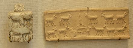 440px-Cylinder seal cowshed Louvre Klq17