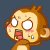 crazy monkey emoticon 014