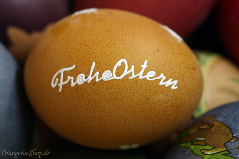 Frohe Ostern-Osterei