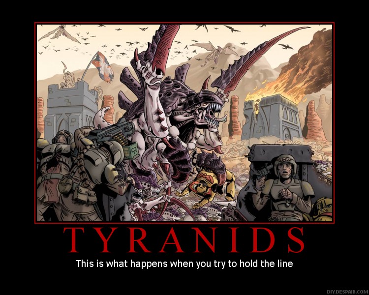tyranids hold the line