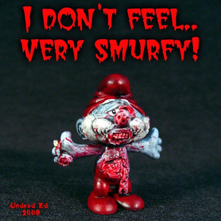 /dateien/uh58683,1260575495,Zombie Papa Smurf SMURFY by Undead Art