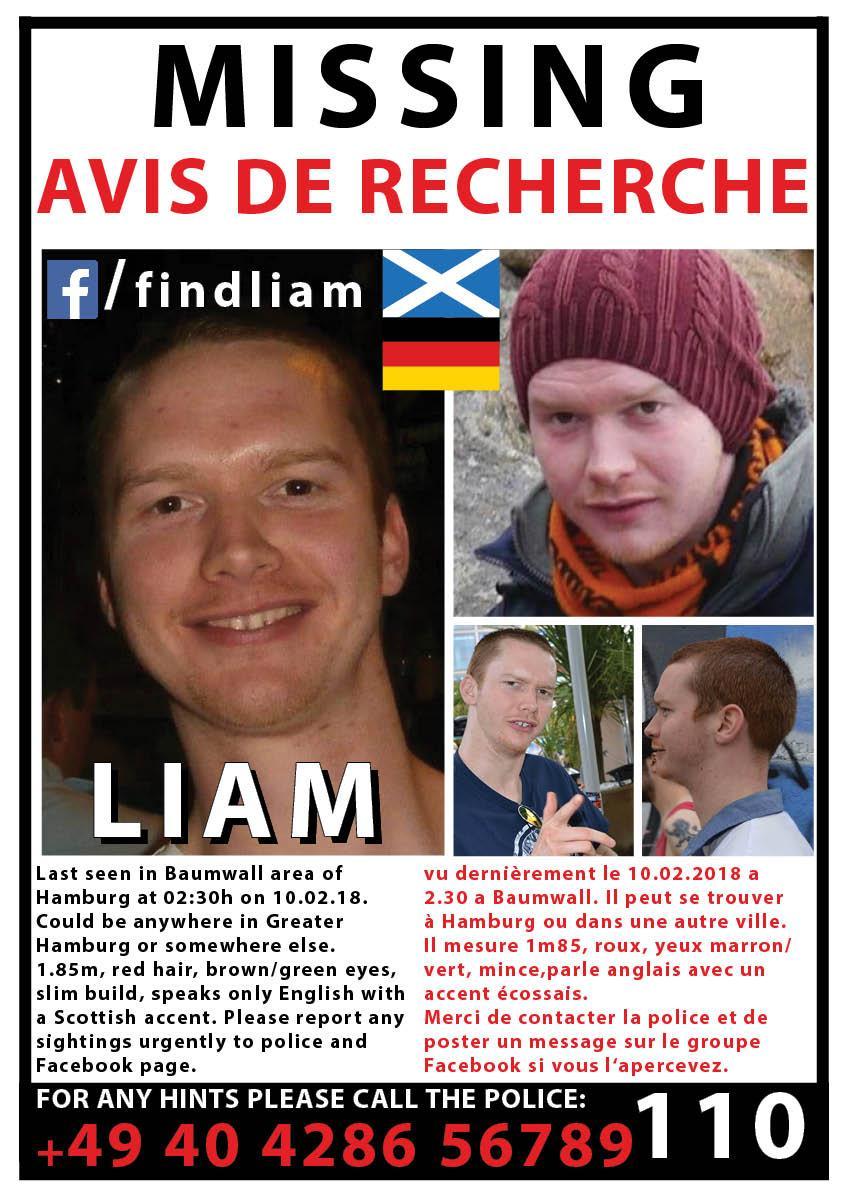 Franzoesisch Liam Colgan Vermisst