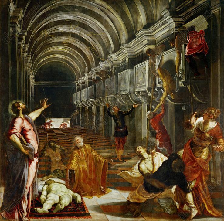 Tintoretto Wiederauffindung
