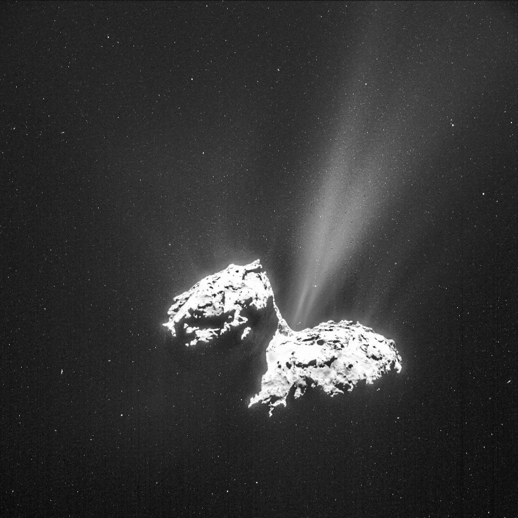 Comet on 6 February 2015 NavCam
