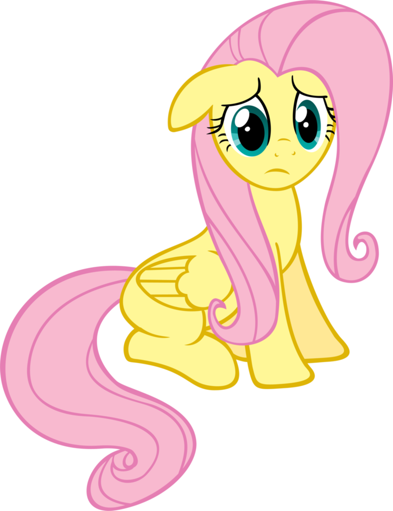 fluttershy is worried by ryanthebrony-d4