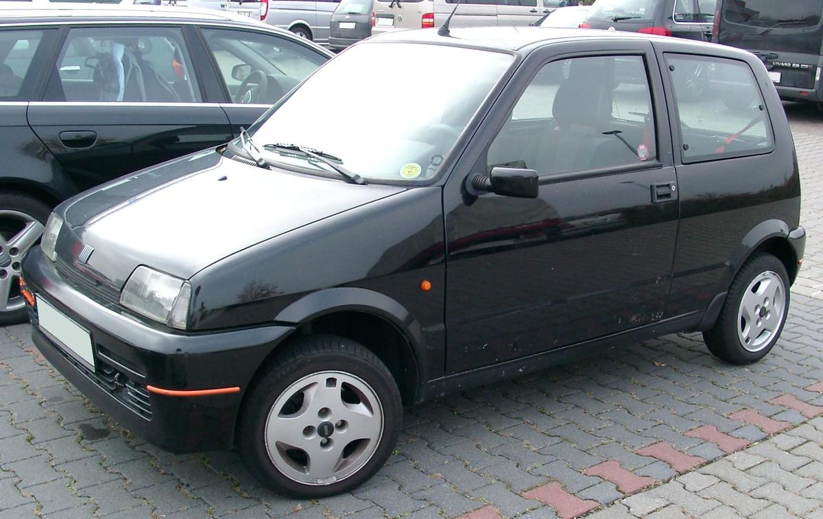 Fiat Cinquecento front 20071031